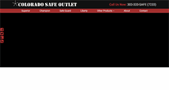 Desktop Screenshot of gunsafescolorado.com